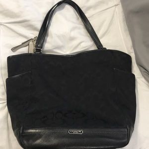 Black Coach Purse F23295